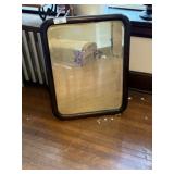 Heavy Antique Beveled Mirror
