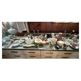 Large Lot of Collectible China & Glass
