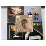 5 Vintage Vinyl Record Albums