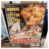 "Niagara" Framed Movie Poster