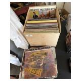 Very Large Lot Vintage Vinyl Record Albums