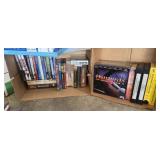 2 Boxes of Military Related VHS Tapes