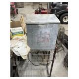 Antique Insulated Milk Box & Shoe Rack