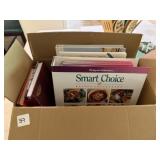 Box of Cookbooks