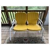 Vintage Metal Porch Glider