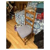 Antique Ladder Back Side Chair