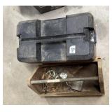 Tool Tote, 3 Railroad Locks & Toolbox