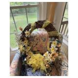 Floral Grapevine Wreath