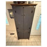 2 Matching Blind Door Cabinets