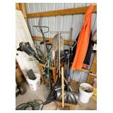 Large Lot of Long Handled Tools