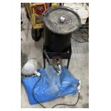Turkey Fryer with Stand & Misc.