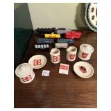 Lot of Miniature Railroad Collectibles
