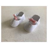 American Girl White Party Slippers