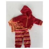 American Girl R-N-G Orange Stripes Set