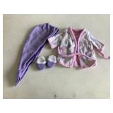American Girl Reversible Robe Outfit