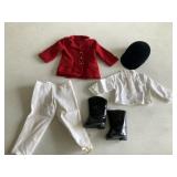 American Girl Katies Red Riding Outfit