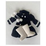 American Girl Velveteen Coat Set