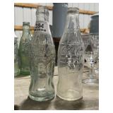 2 Vintage Evansville Ind. Coca Cola Bottles