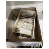 Box of Buttons and Glass Crystals