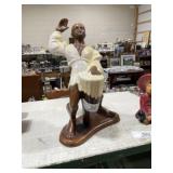 Large Ceramic African Art