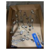 Flat of Souvenir Spoons