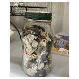 Large Jar of Old Buttons