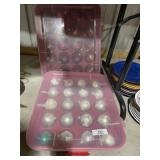 2 Containers of Vintage Christmas Ornaments