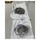 2 Indy 500 Collectors Belt Buckles