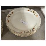 Set of 7 Jewel Tea Plates