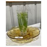 Set of 4 Vintage Glasses & Misc.