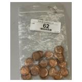 Lot of 20 Masonic Pennies