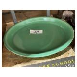 Large Green Fiesta Platter