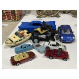 Lot of Collectible Toy Cars & Boat