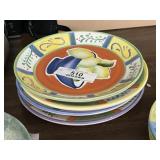 4 Capri Plates