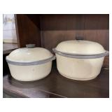 2 Vintage Club Aluminum Pans