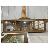 Large Ornate Mantle Mirror