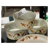 Set of 3 Jewel Tea Berry Bowls
