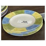 4 Daisys Plates