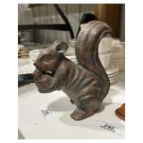 Antique Cast Iron Squirrel Door Stop