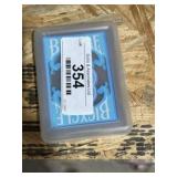 Clear Collectors Playing Cards