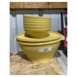 Vintage Tupperware Salad Bowl