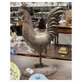 Large Rooster Wooden Centerpiece