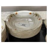 Set of 7 Jewel Tea Shallow Bowls