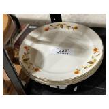 Set of 4 Jewel Tea Plates