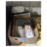 Box of Picture Frames & Misc.