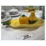 Squash & Pumpkin Dish, Salt & Pepper Set