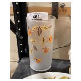 Jewel Tea Frosted Tumbler