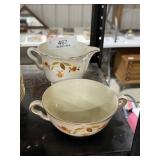 Jewel Tea Cream & Sugar Set