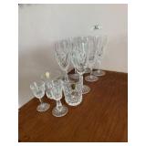 10 Waterford Crystal Lismore Barware