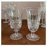Pair of Waterford Crystal Stemmed Glasses